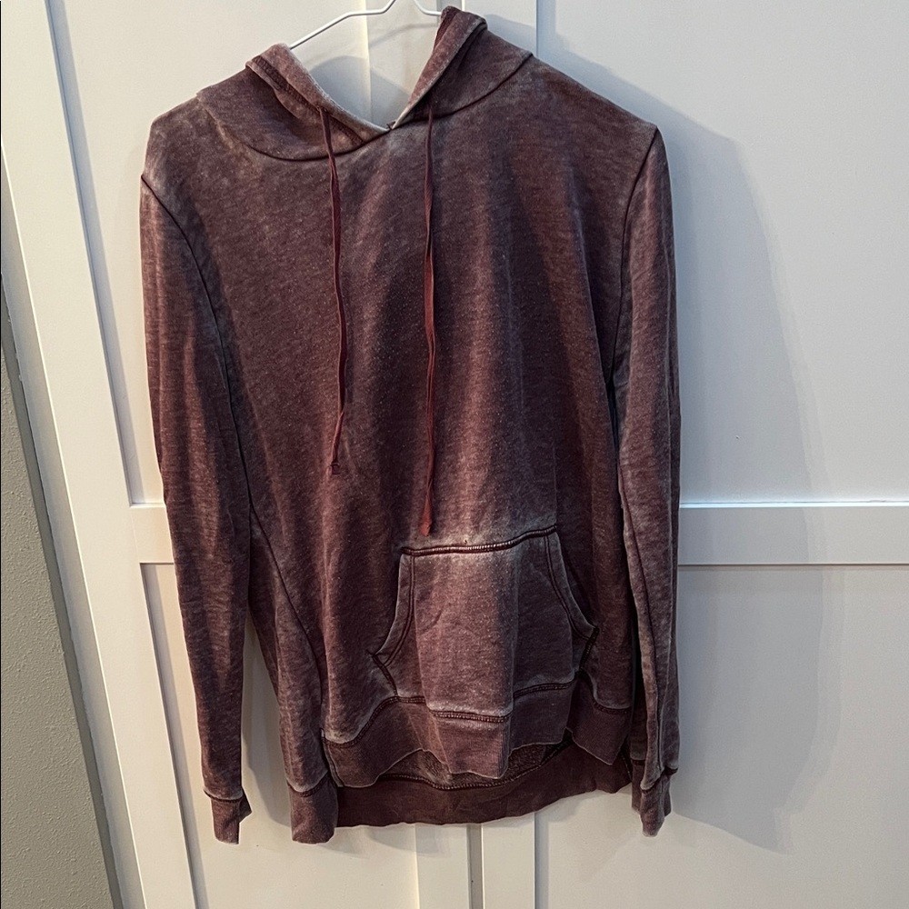 Modern Lux Maroon Hoodie Sweater